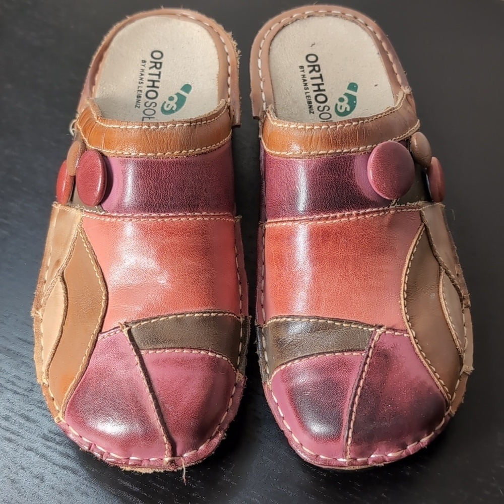 Ortho Solutions by Hans Leibniz Slip on Clogs Size 36